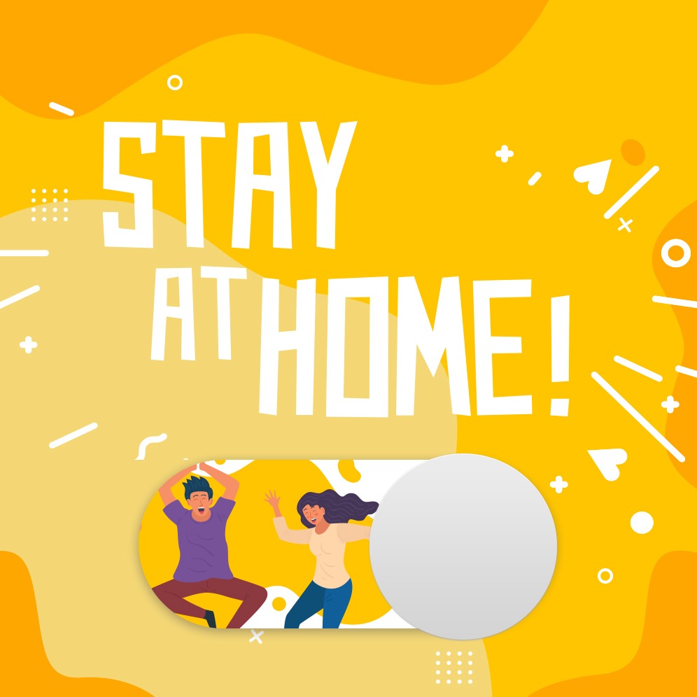 Stay home COVID-19 Perth Graphic Design Web Design