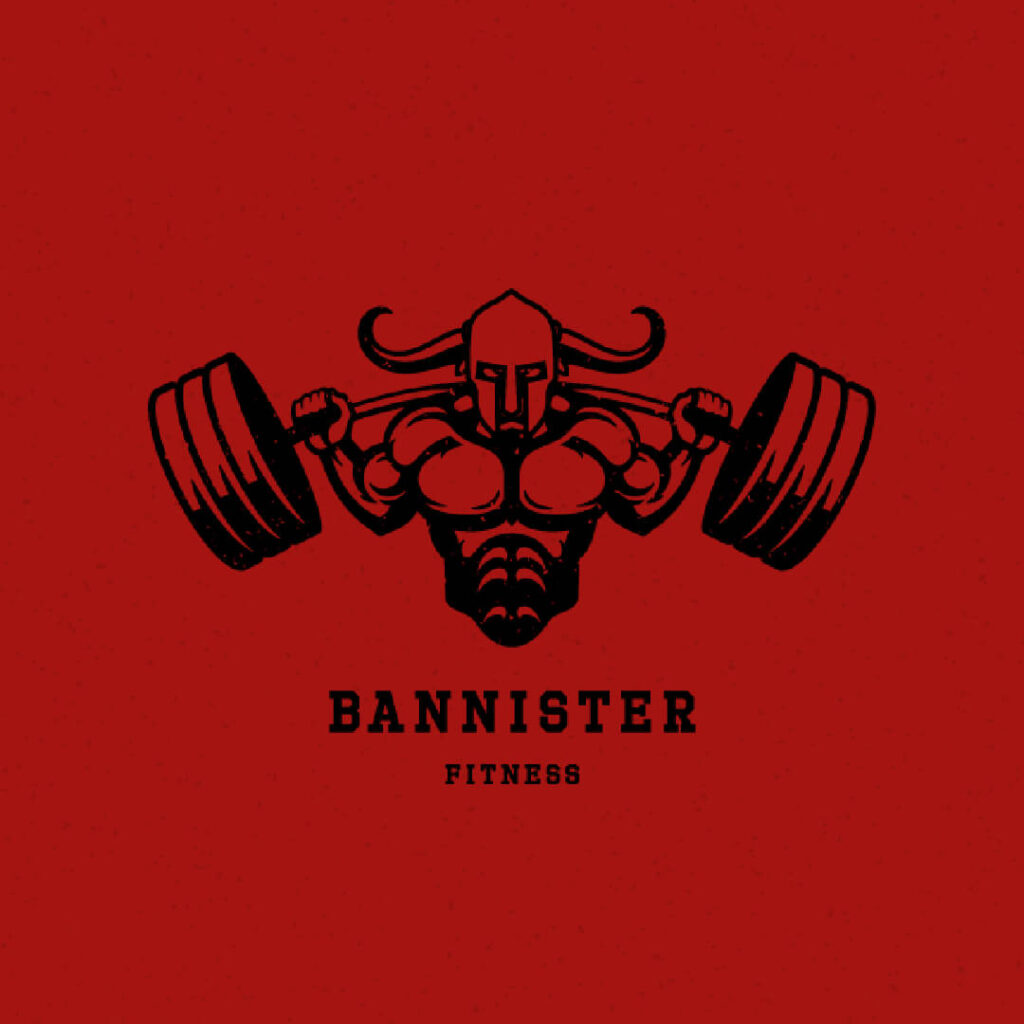 Logo development and graphic design for Bannister Fitness | Platinum 99