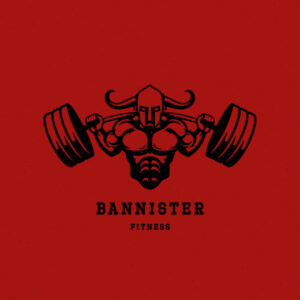 Logo development and graphic design for Bannister Fitness | Platinum 99