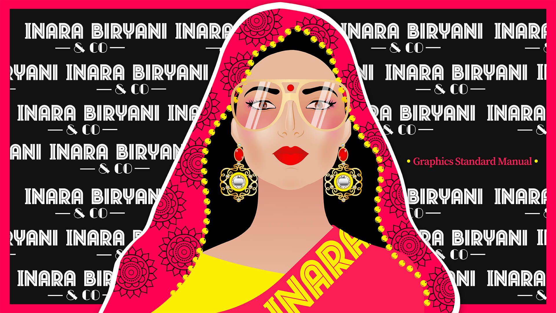 Inari Biryani Branding Design | Graphic Design Manual | Platinum 99 Perth WA
